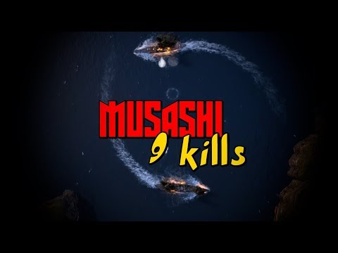 Musashi  9 Kills 🤙🏻 World of Warships