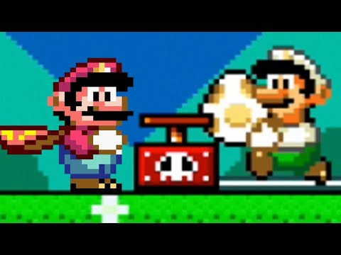 Super Mario World - World 1 + 2 - 2 Player Co-Op