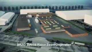 Animatie Brand bij Chemie-Pack te Moerdijk, 5 januari 2011