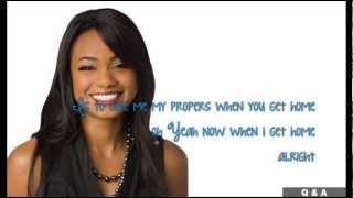 Ashley Banks - Respect (Lyrics on Screen)