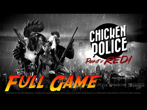 Gameplay de Chicken Police Paint it RED!