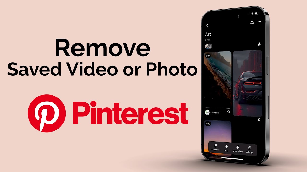 How To Remove A Saved Video Or Picture From Pinterest?