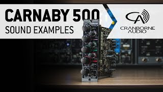 Carnaby 500 Sound Examples | Harmonic EQ for 500 Series