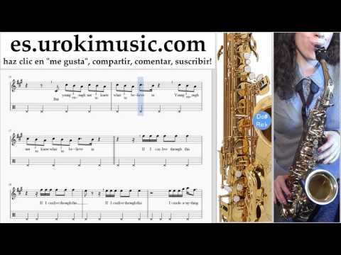 Tutorial de Saxofon (alto) Fall Out Boy - Champion Clases Notas Parte#2 um-i927