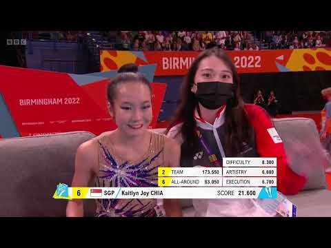 Rotation 3 - CHIA Kaitlyn Joy (SGP) Clubs (Qualifications) [Common Wealth Games 2022]
