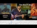 The Beach Boys Feel Flows Carl Wilson Guitar Solo with TAB