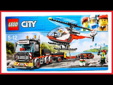 LEGO 60183 City Great Vehicles Heavy Cargo Transport Speed Build