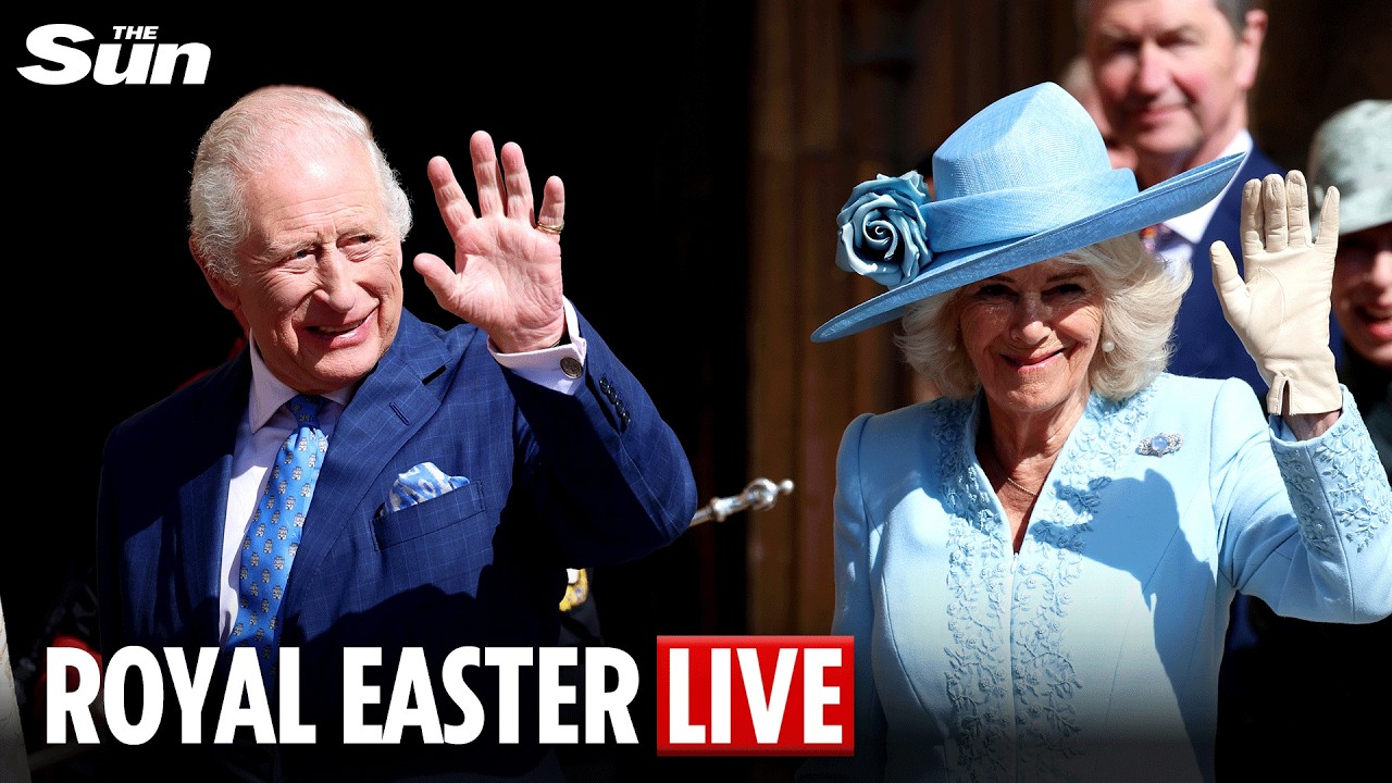 LIVE: Royal family attends Easter service at St George’s Chapel in Windsor