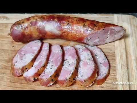 Kiełbasa staropolska z wcześniejszej zapowiedzi do filmiku.