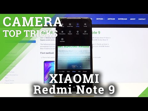 Camera Top Tricks on XIAOMI Redmi Note 9