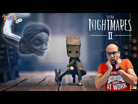 Little Nightmares II #2 | A Escola Da Professora Pescoço Estica!! Estica!!! | Português | ZigZag