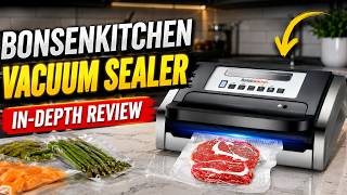 Bonsenkitchen Vacuum Sealer Review Video
