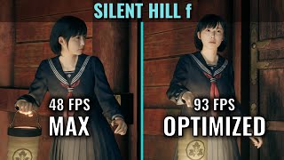 Silent Hill f - Optimized Settings - All visual settings compared