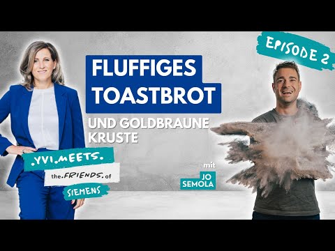 Fluffiges Toastbrot ganz einfach mit dem Siemens Backofen backen | Yvi meets Jo Semola