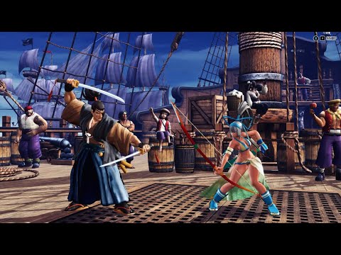 Samurai Shodown - Jubei VS Mina