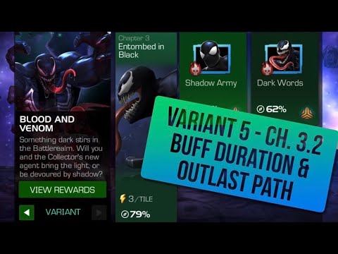 Variant #5 Ch. 3.2 - vs Carnage, Star-Lord, Colossus, Ghost, Hyperion, Invisible Woman, Venom | MCOC