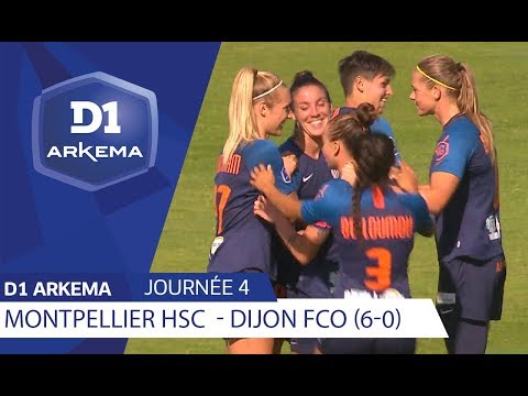 J4 : Montpellier HSC - Dijon FCO (6-0) / D1 Arkema