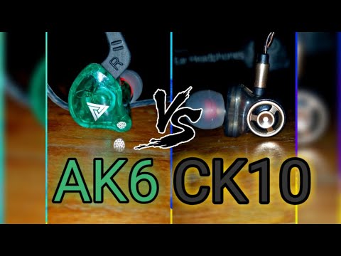 Budget Bass Battle! (Again) - AK6 vs CK10 - Mic test and Gaming