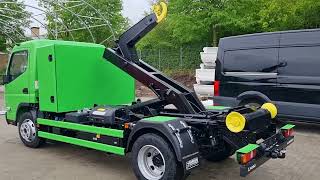 Камион мултилифт с кука Mitsubishi FUSO Canter FUSO 7C18 City Abrollkipper Miete | Изображение 4 - Autoline