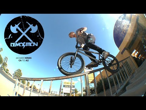 Demolition BMX: Jacman Hinss - CA to AZ