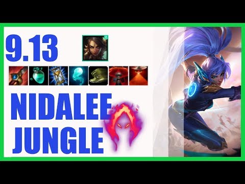 Nidalee Jungle Ranked Challenger Build 9.13 - KR Challenger
