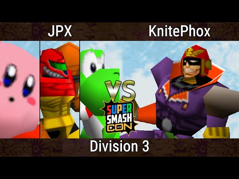 SSC 2023 - JPX (Yoshi, Samus, Kirby) Vs. KnitePhox (Captain Falcon) Smash Bros - SSB64