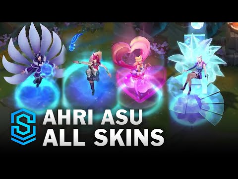 Ahri ASU All Skins | PBE Preview