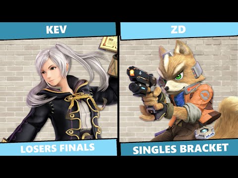 The Locker Room #2: Losers Finals - Kev (Robin) Vs ZD (Fox, Wolf) SSBU Singles