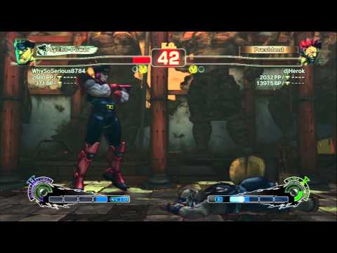 SSF4AE - M. Bison (WhySoSerious8784) Vs Akuma (djHerok)