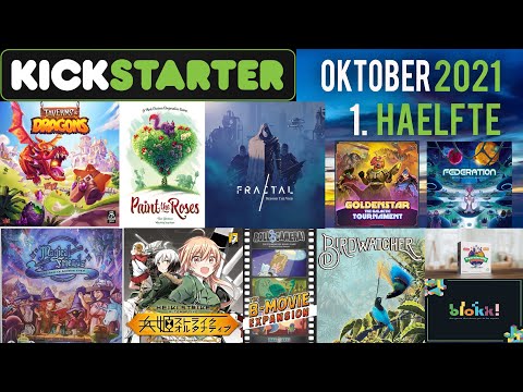 Brettspiele auf Kickstarter und Gamefound im Oktober (1.Hälfte)!