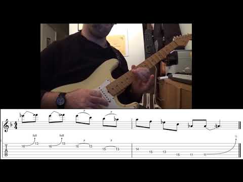 Lick of the day -17 (F blues lick)