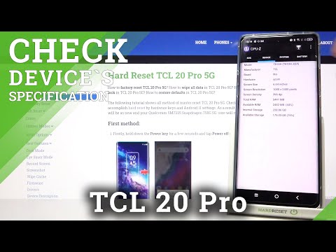 CPUZ Pro Benchmark on TCL 20 Pro 5G – Performance Checkup