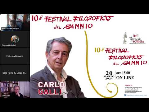 10° Festival Filosofico del Sannio - Lectio Magistralis Galli