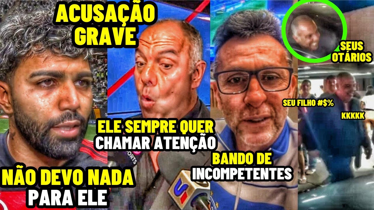 A CONFUSÃO GIGANTE CAUSADA PELA SAÍDA DO GABIGOL DO FLAMENGO
