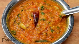 Tomato Dal Recipe/ Tomato Pappu