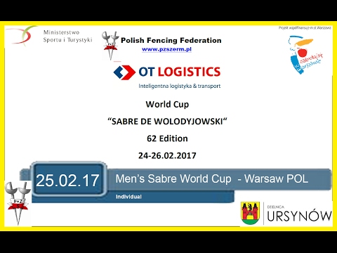 2017 Men's Sabre Individual World Cup Warsaw Finals
