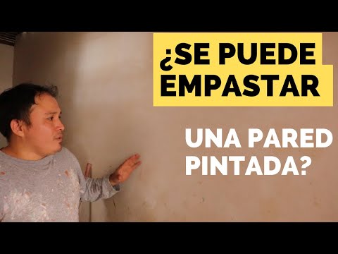 Can you plaster over a painted wall?