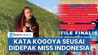 Didepak dari Ajang Miss Indonesia 2025 Gegara Kibarkan Bendera Israel, Merince Kogoya Angkat Suara