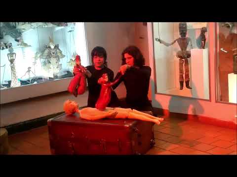 Mona M. El secreto de Gardel, Museo Argentino del Títere. Andrea Castelli