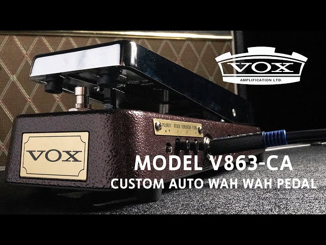 Vídeo relacionado con Vox V863-CA Pedal Semiautomático Wah para Guitarra Eléctrica