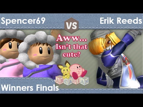 AITC 4 - Spencer69 (ICs) vs Erik Reeds (Sheik) Winners Finals - Melee