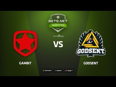 [EN] Gambit vs GODSENT, map 1 overpass, Bets.Net Masters
