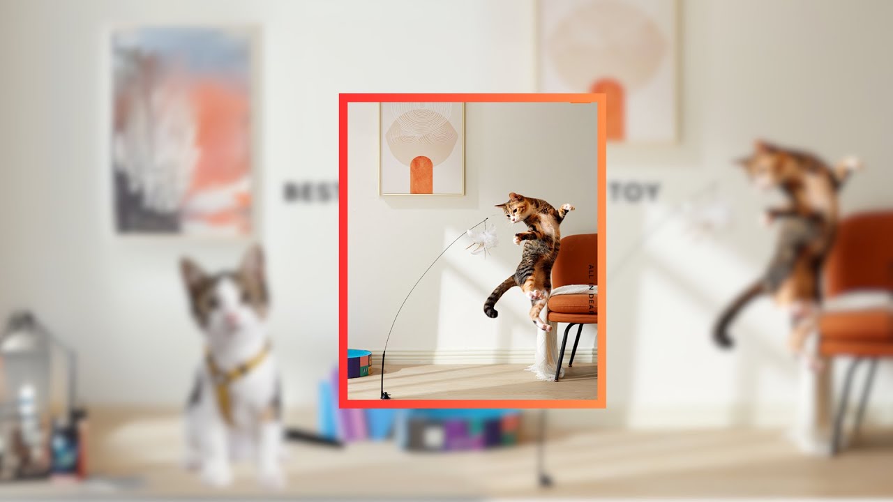 Best Interactive Cat Toy: Simulation Bird Stick with Feathers and Bell for Fun Playtime