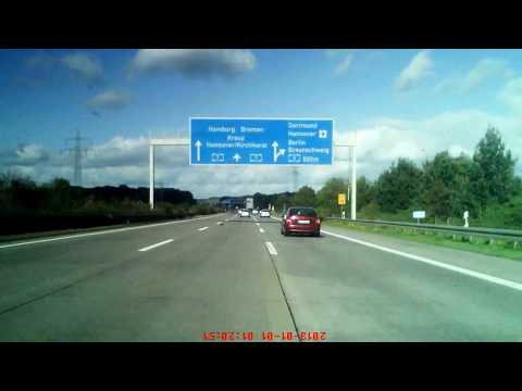 Autobahn 7 Hannover Richtung Hamburg (von Hannover-Anderten zum Kreuz Hannover-Ost)