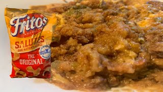 FRITOS ENCHILADA PIE CASSEROLE   CROCKPOT RECIPE