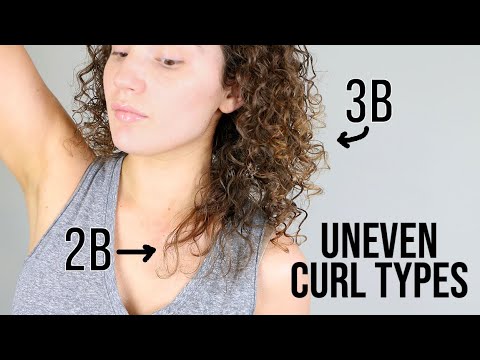 YouTube video about: Why is my hair curly underneath but straight on top?