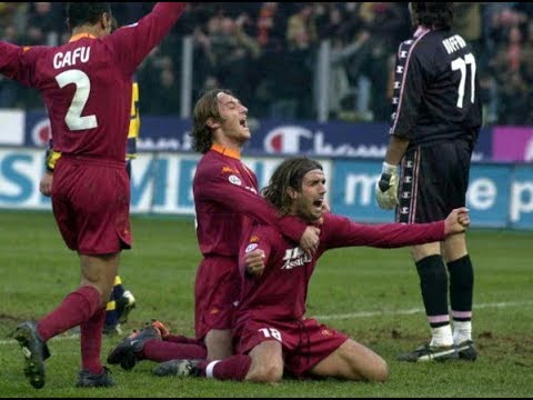 17a giornata Serie A 2000-01 Parma-Roma 1-2