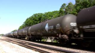 preview picture of video 'BNSF 632 East at Devils Backbone Road on  5-31-09'