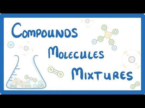 GCSE Chemistry Differences Between Compounds Molecules Mixtures 3
