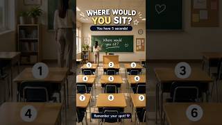 MBTI seating chart! #mbti #where #comment #like